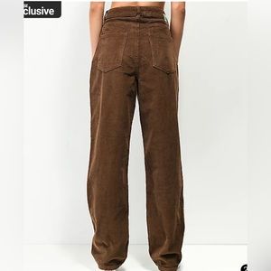 Empyre Tori Carafe Brown Corduroy Skate Pants